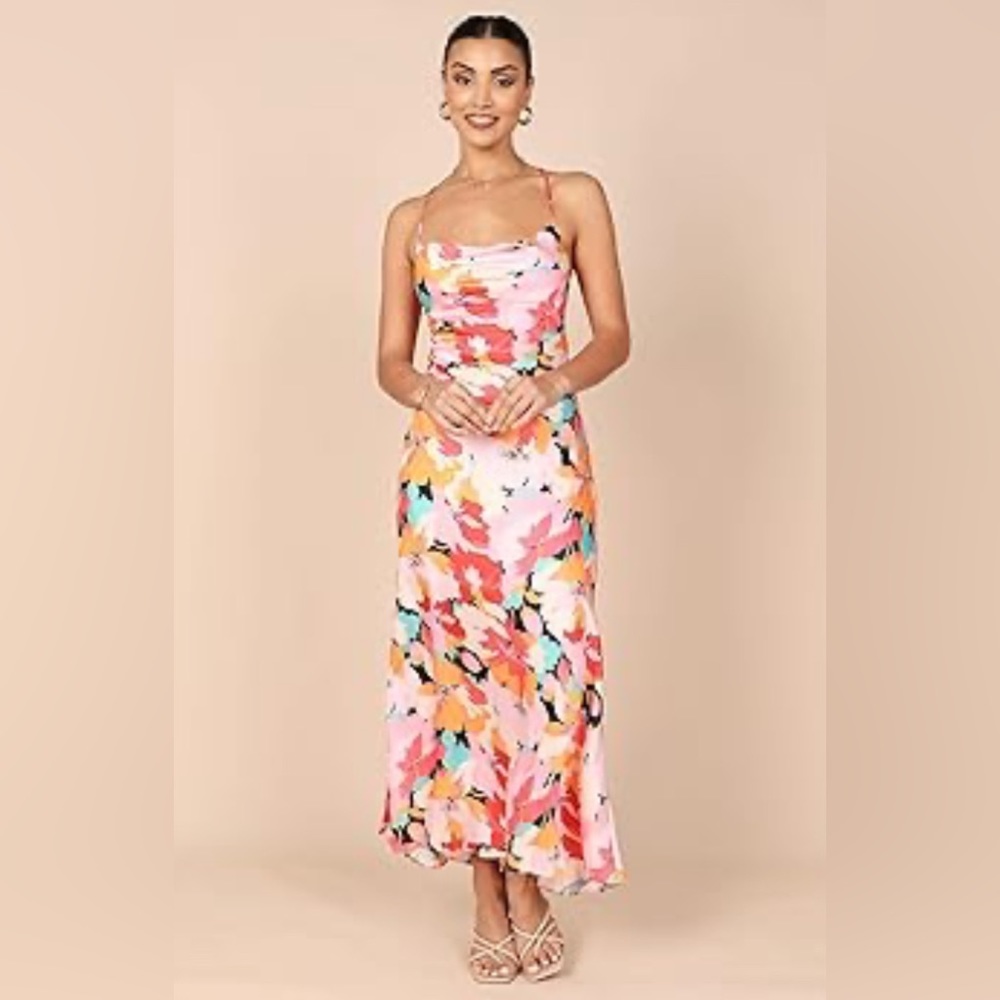 Petal & Pup Posse Midi Slip Dress nwot